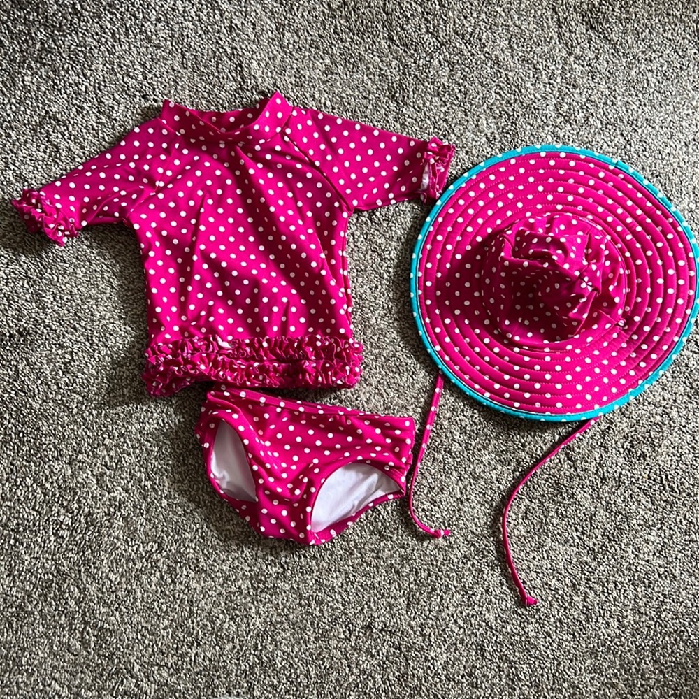 Ruffle Butts Baby girl Swim
